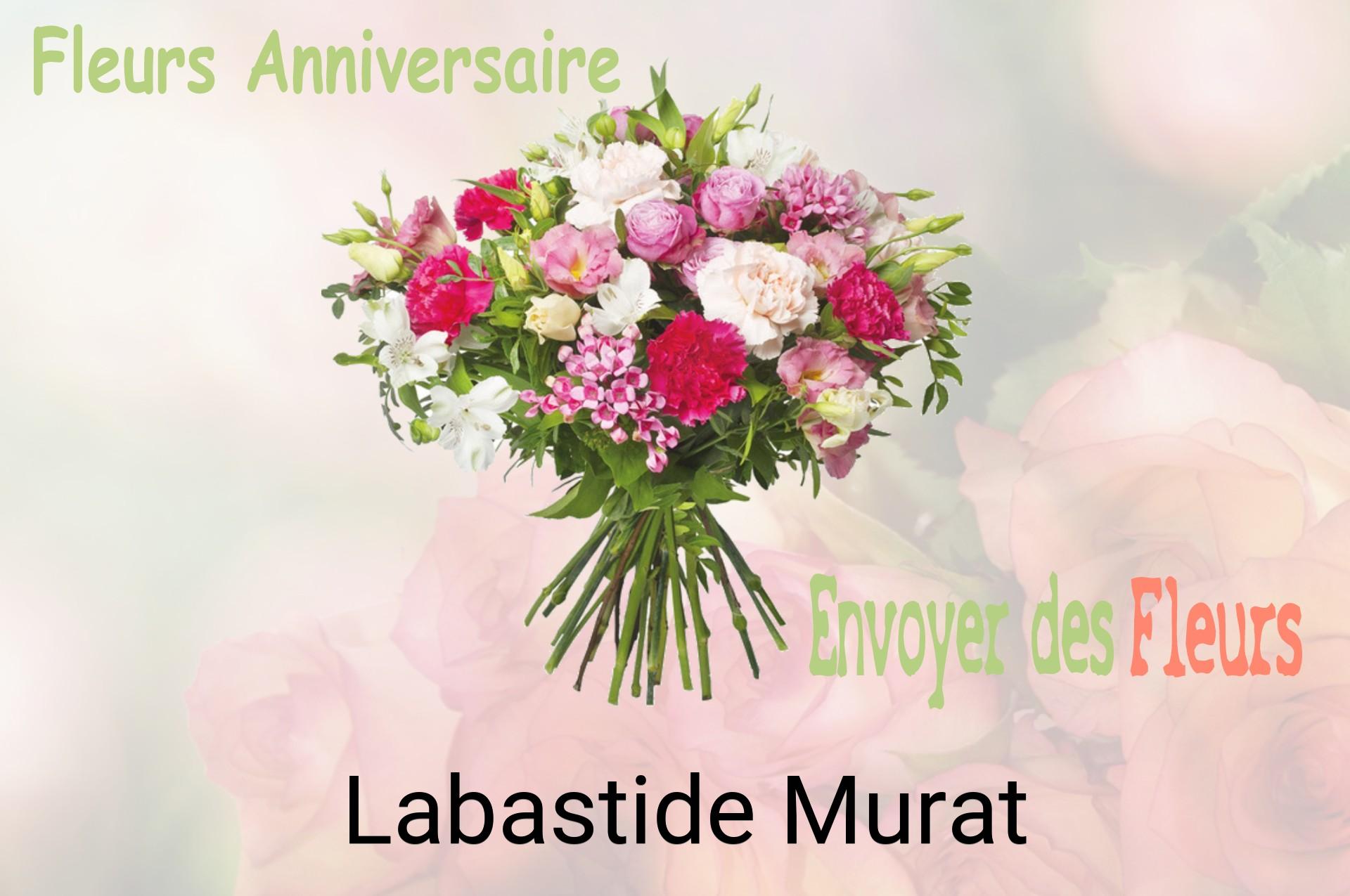 Bouquet de fleurs d’anniversaire livré à Labastide-Murat